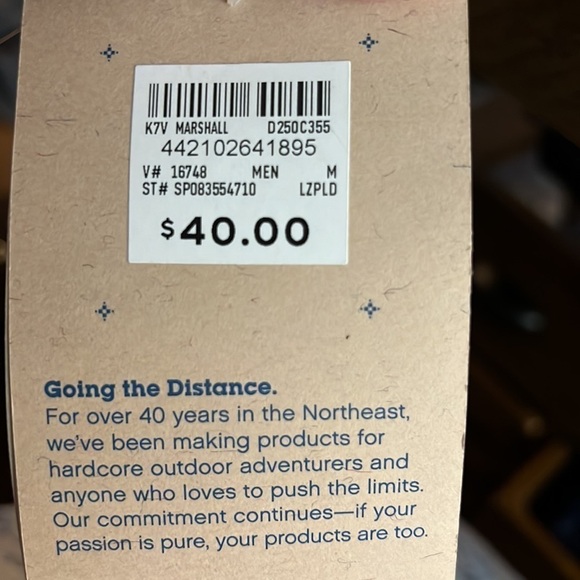 Eastern Mountain Sports Men’s Marshall Short Sleeve Shirt NWT - Picture 4 of 7